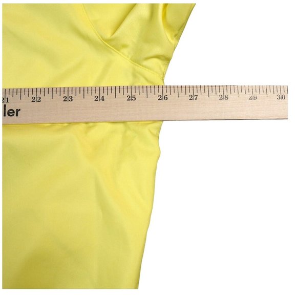 Nike Jacket Womens Large‎ Yellow Heritage Woven Polyester Colorblock Vintage - Picture 6 of 10